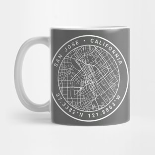 San Jose Map Mug